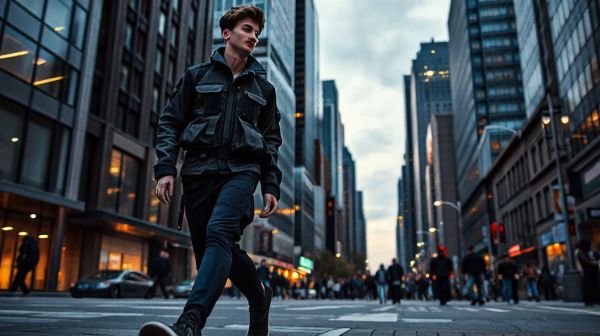 Die besten techwear outfits für städtische Abenteuer